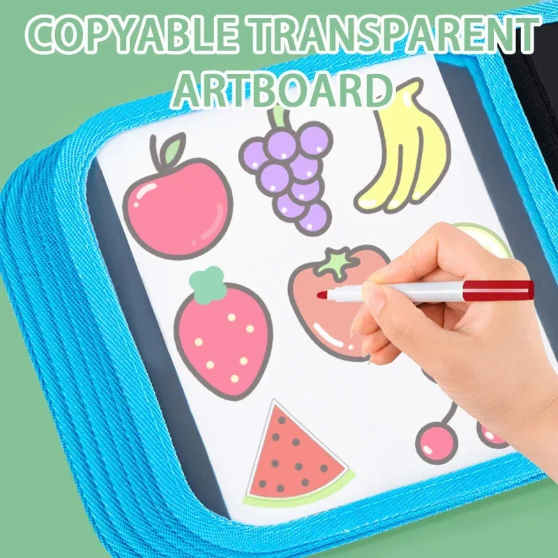 Educational Erasable Doodle Book