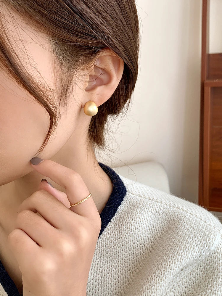 Water Drop Stud Earrings