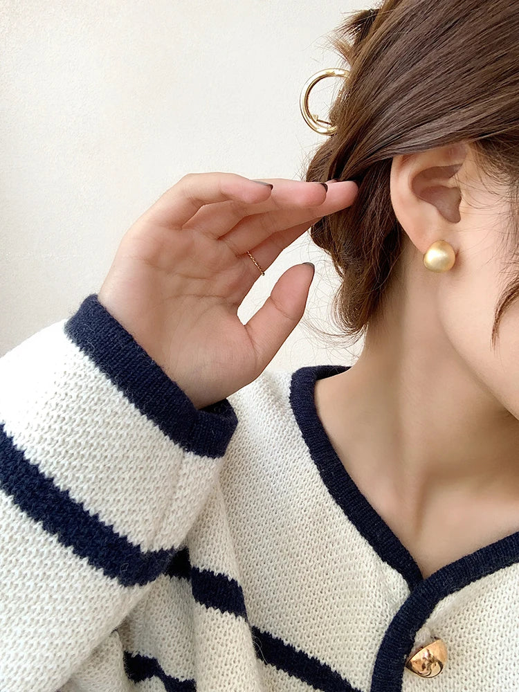 Water Drop Stud Earrings