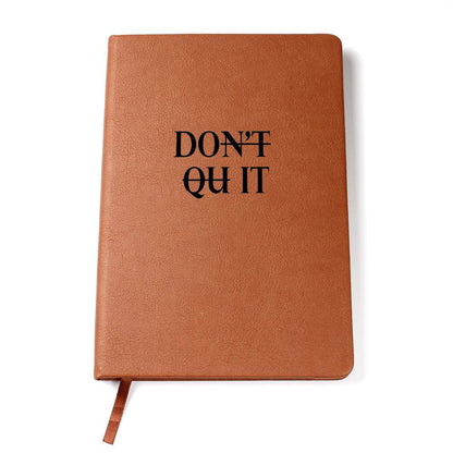 Motivational Leather Journal